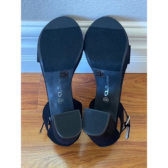 CL by Laundry Womens Go On Block Dress Sandals Size 8W - Picture 9 of 10